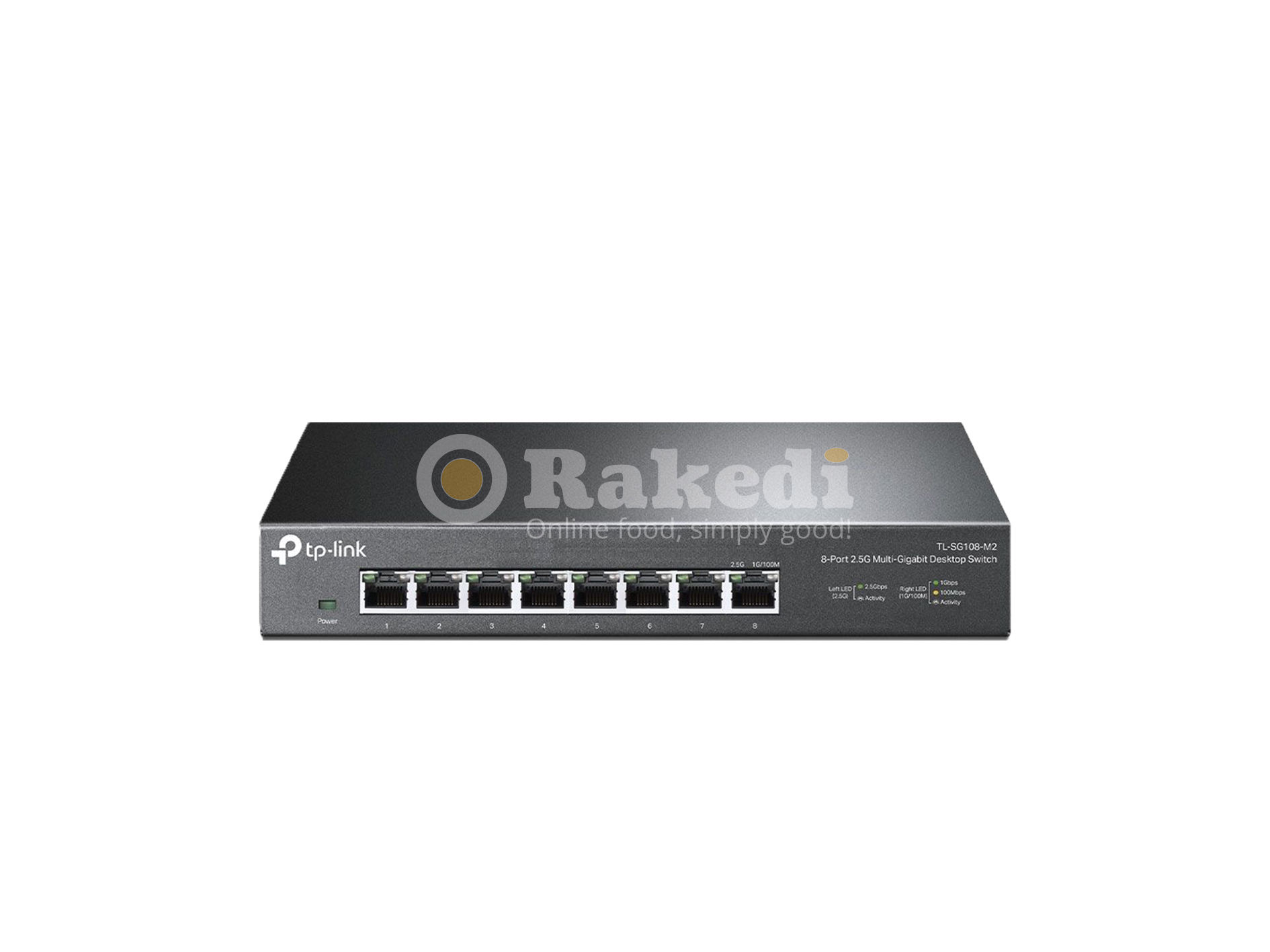 Réseau Switch 8 ports (4 PoE+)